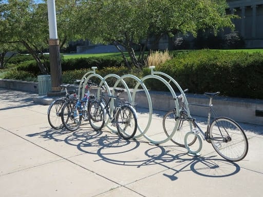 bicicletas encerradas