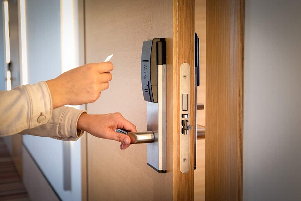 Llaves inteligentes para puertas de hoteles