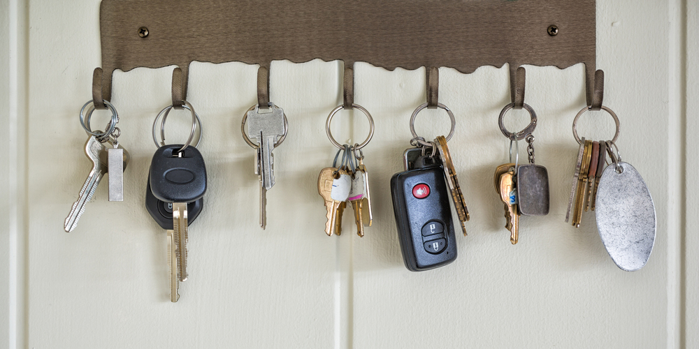 Múltiples llaves de coche